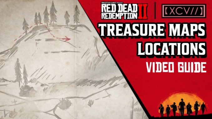 Red Dead Redemption 2 Treasure Map Locations