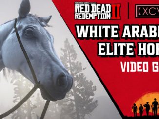 Red Dead Redemption 2 White Arabian Horse