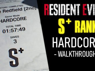 Resident Evil 2 (2019) S+ Rank Hardcore Walkthrough 00