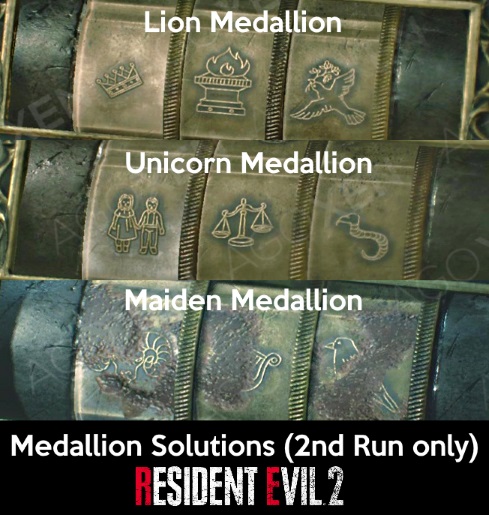 Resident Evil 2 (2019) 2nd Run 01 Medallions-01