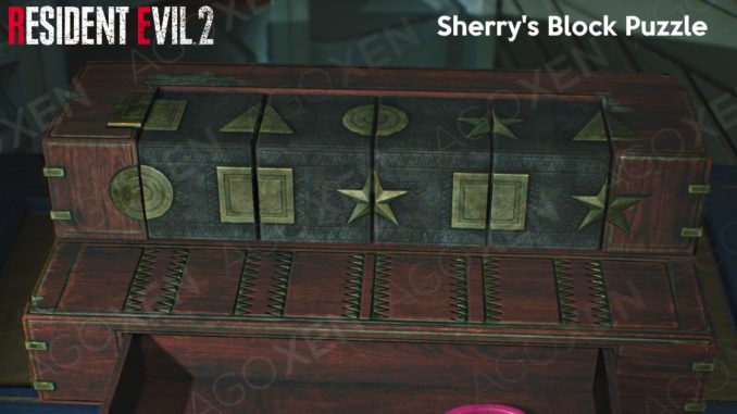 Resident Evil 2 (2019) 2nd Run 04 Sherry's Block Puzzle