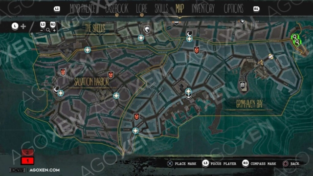 The Sinking City Map 01 of 02