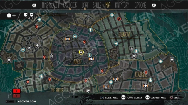 The Sinking City Map 02 of 02
